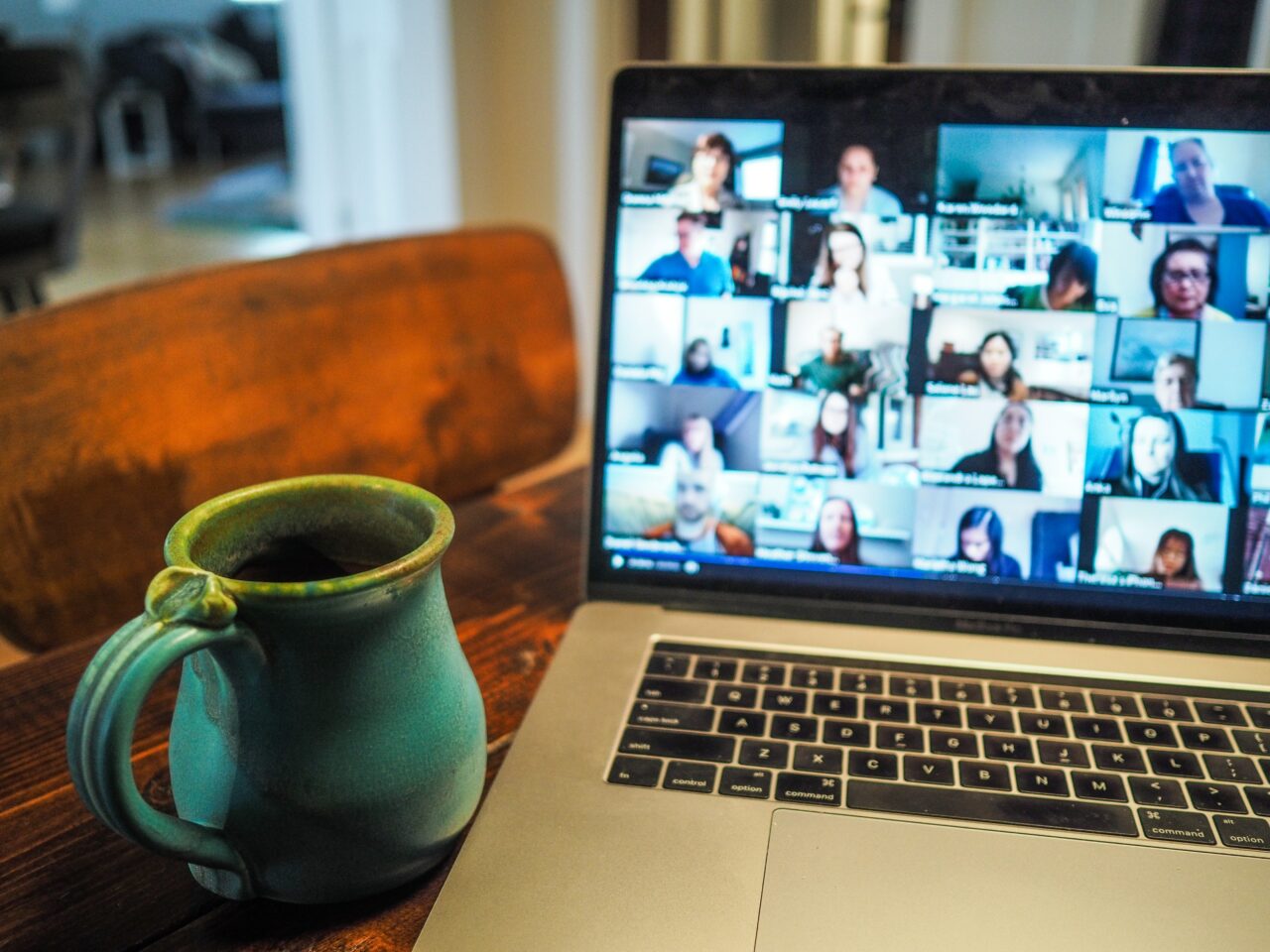 Videoconferencing: the new normal? (photo courtesy of Chris Montgomery on unsplash.com)